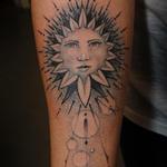 Tattoos - Mandala Sun - 122996